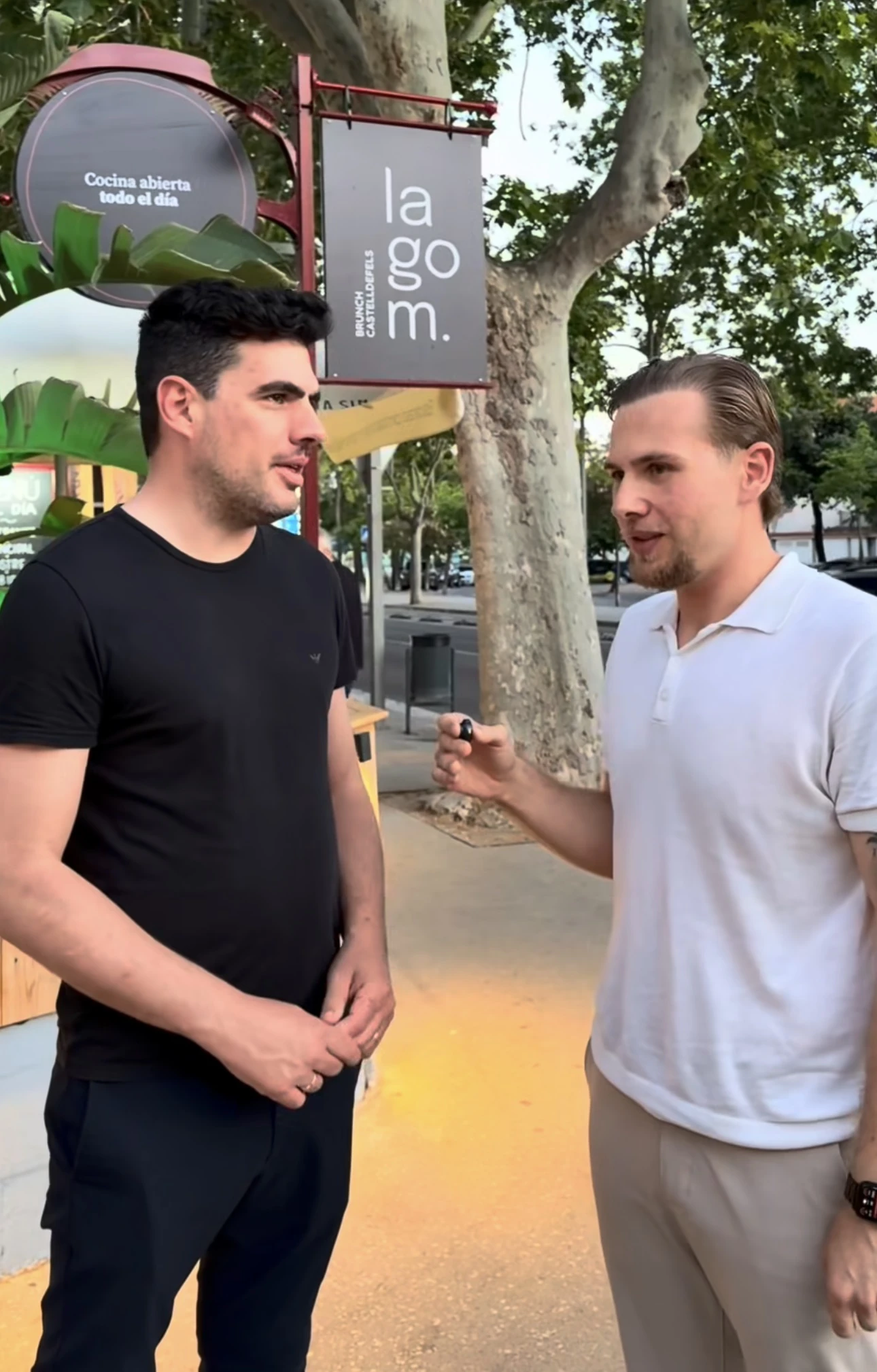 Visita del concejal de turismo